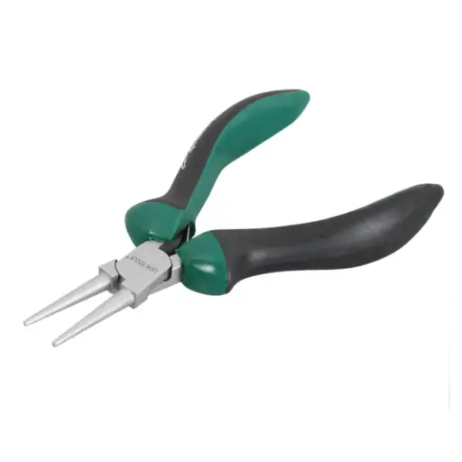 [L2762] Pinza Mini Punta Redonda 4 1/2", Mango Ergonómico, Lion Tools [L2762]
